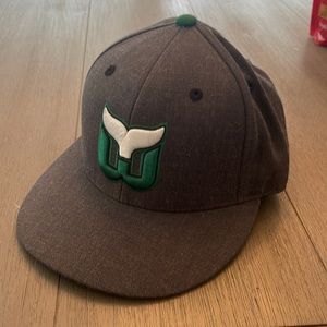 Hartford Whalers Hockey Mitchell & Ness Fitted Hat 7-1/8